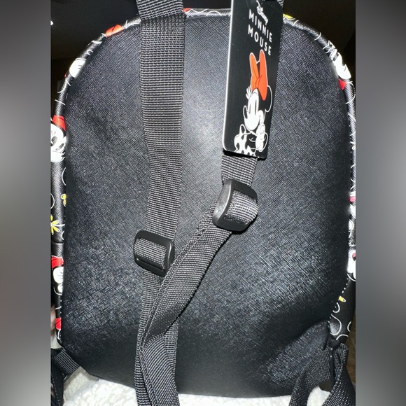 BioWorld Disney Minnie Mouse Mini Purse Backpack Faux Leather - Handbag New!! - Picture 2 of 12